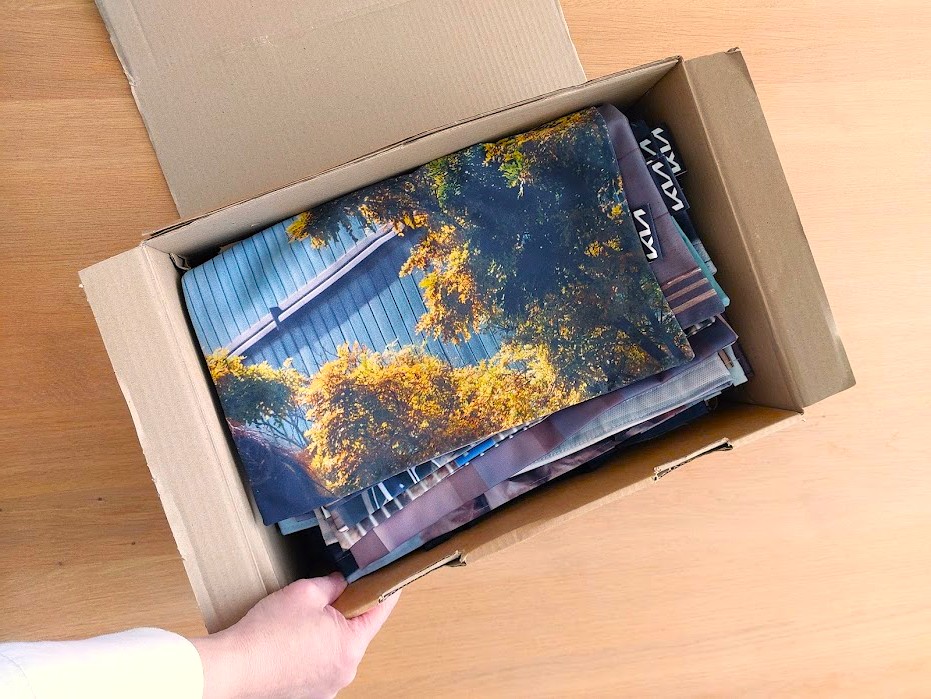 kia klaar voor verzending